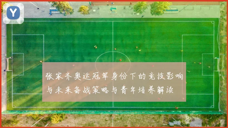 张家齐奥运冠军身份下的竞技影响与未来备战策略与青年培养解读